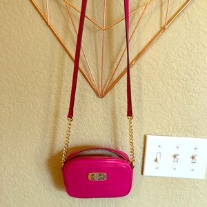 👛❤️ Michael Kors Crossbody purse Pink/Purple